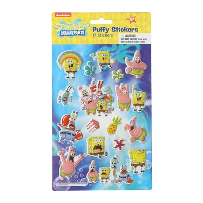 spongebob squarepants™ puffy stickers 17-count