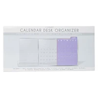 desk calendar & organizer 9.25in x 4.1in