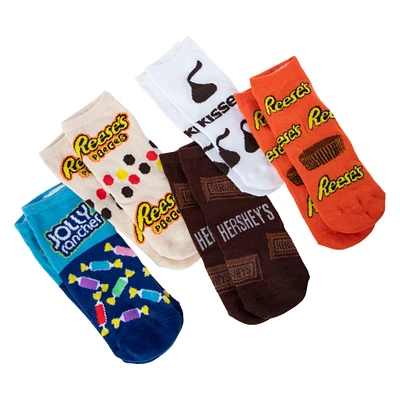 hershey's® ladies ankle socks 5-pack