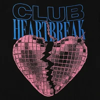 'club heartbreak' disco graphic tee