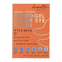 danielle creations® vitamin C hydrogel under eye masks 12-count