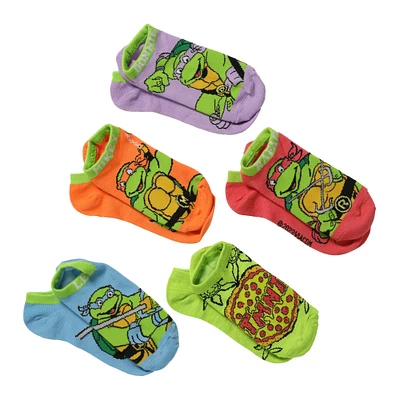 teenage mutant ninja turtles® ladies ankle socks 5-pack