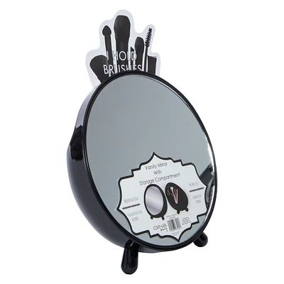 Vanity Mirror With Storage Compartment