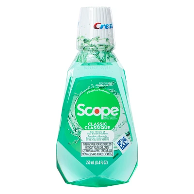 crest scope® original mint mouthwash 8.4 fl.oz