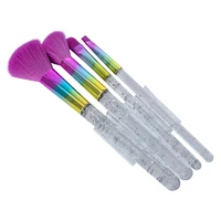 makeup brushes & travel bag 5-piece set