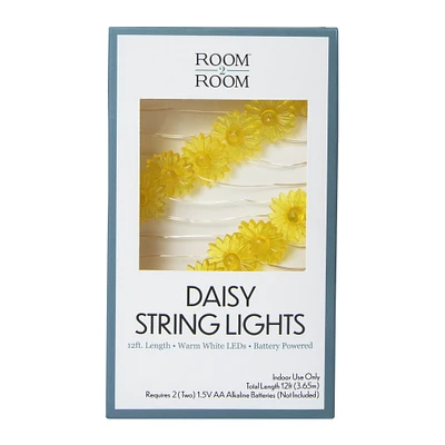 LED daisy string lights 12ft