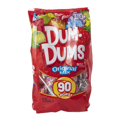 dum-dums® original mix lollipops 90-count