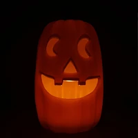 LED light up pumpkin decoration 16.14in