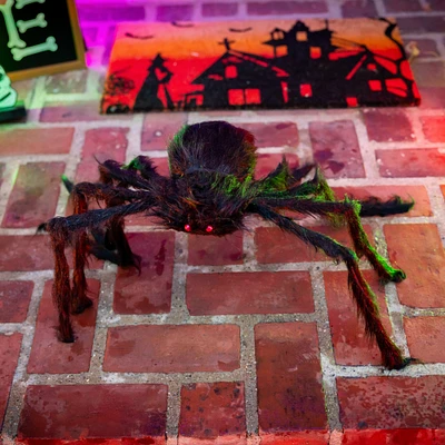jumbo halloween spider decoration