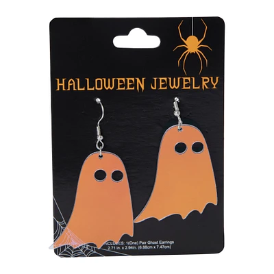 dangle halloween ghost earrings