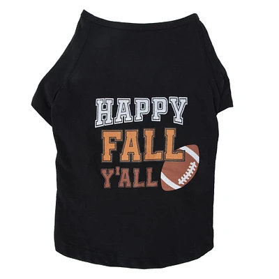 'little pumpkin with a lot of spice' fall pet tee