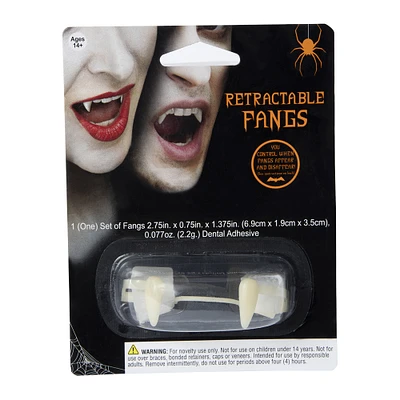 halloween vampire retractable fangs