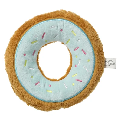 spot® fun food squeaker donut dog toy