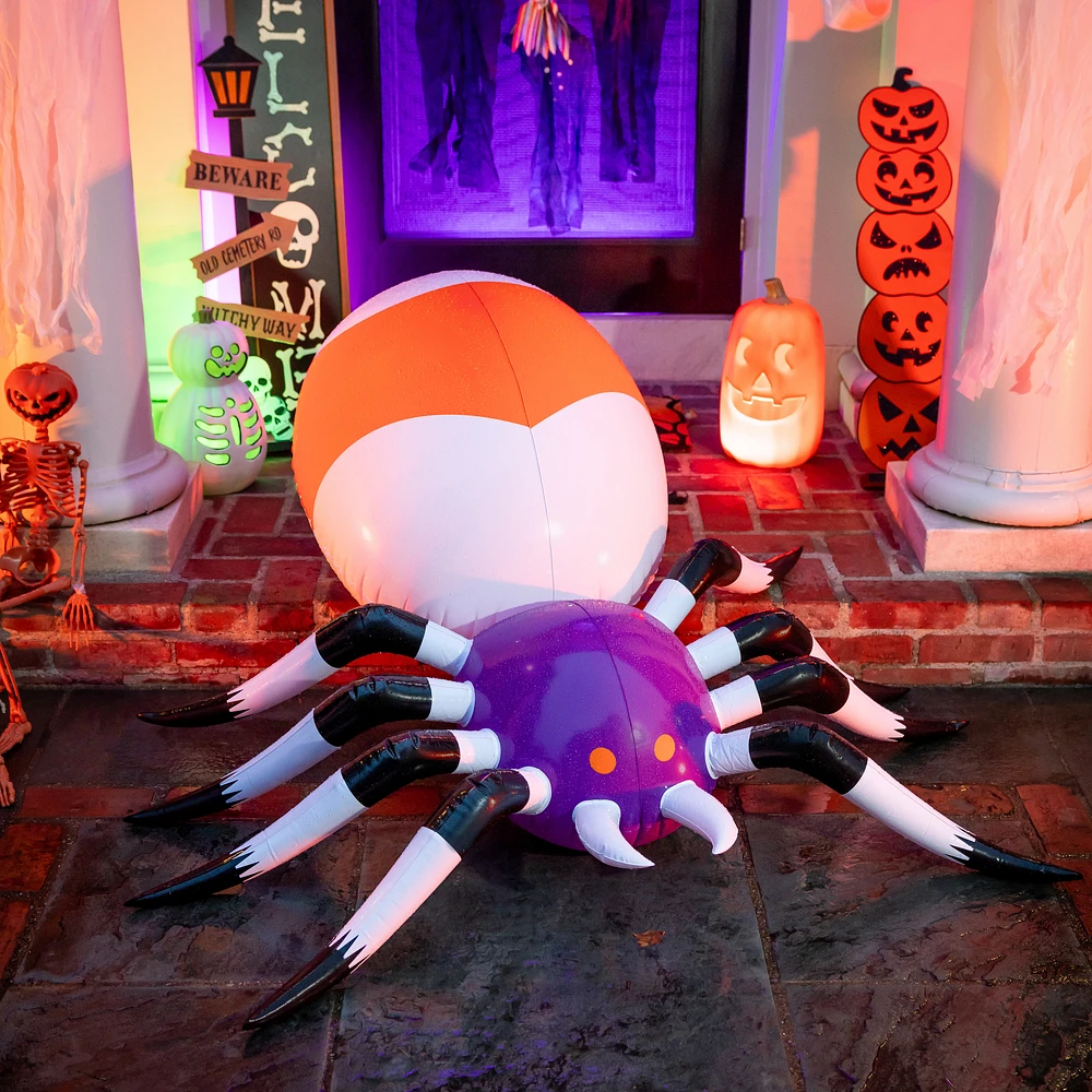 5ft inflatable spider decoration