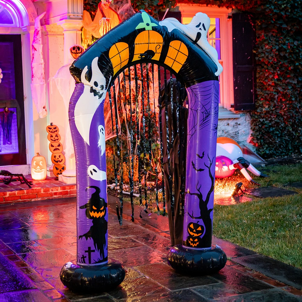 inflatable halloween arch 6ft