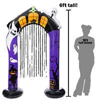 inflatable halloween arch 6ft