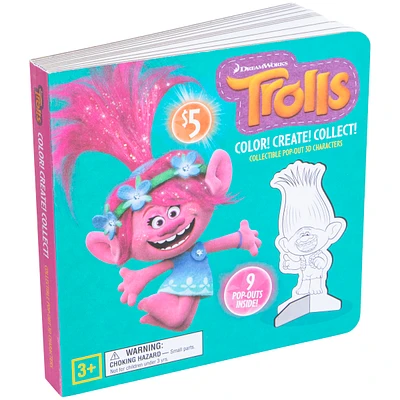 Trolls Coloring & Pop-Out Book