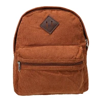 corduroy mini backpack 10in x 12in