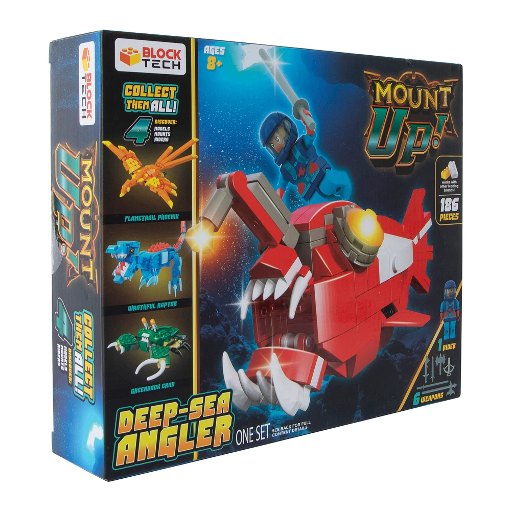 Block Tech® Mount Up! Build Kit With Minifigure