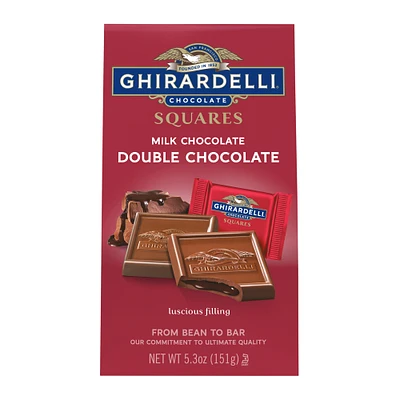 ghiradelli® double chocolate squares 5.3oz