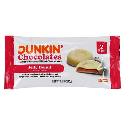 dunkin’™ jelly donut chocolates 2-count