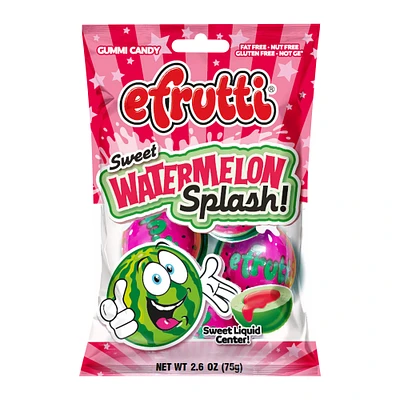 efrutti® sweet watermelon splash gummi candy 2.6oz