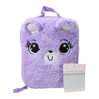 plush animal lunch bag