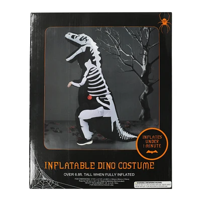 inflatable dinosaur skeleton costume 6.8ft