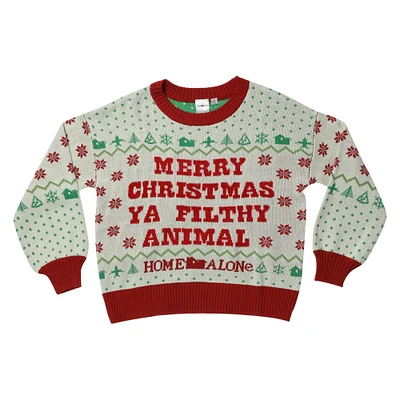 home alone™ 'filthy animal' christmas sweater