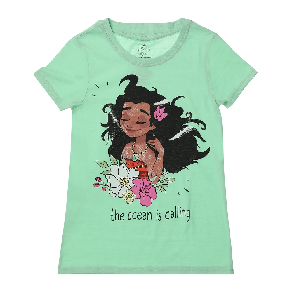 Five Below Juniors Moana 'the ocean is calling' graphic tee | Hamilton Place