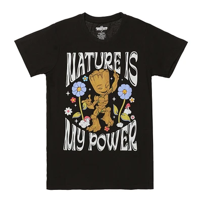 Groot ‘nature is my power’ graphic tee