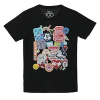 Disney 100 retro icons graphic tee