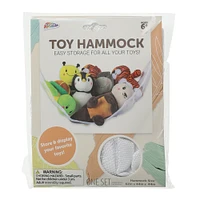 toy storage hammock 62in x 44in