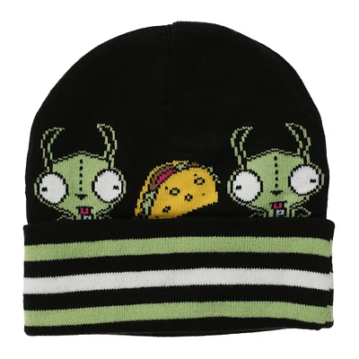 invader zim™ gir taco beanie hat