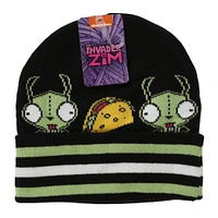 invader zim™ gir taco beanie hat