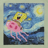 spongebob squarepants™ starry night graphic tee
