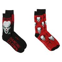 it® pennywise mens crew socks 2-pack