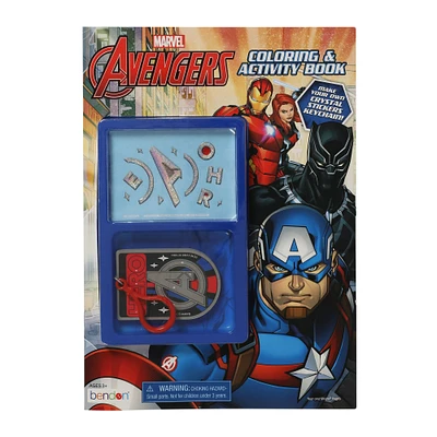 Marvel Avengers coloring & activity book with keychain