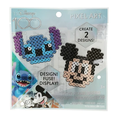 Disney 100 pixel art fused bead kit