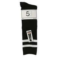 ladies striped over-the-knee boot socks