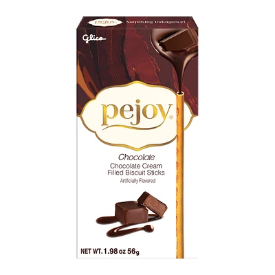 pejoy® chocolate cream filled biscuit sticks 1.98oz
