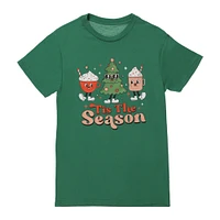 'tis the season christmas graphic tee