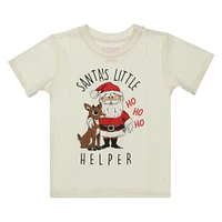 kid’s rudolph the red-nosed reindeer® ‘santa’s little helper’ graphic tee