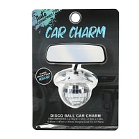 cowboy disco ball car charm