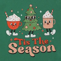 'tis the season christmas graphic tee