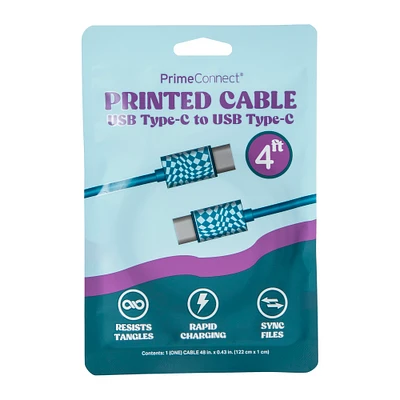 4ft printed USB Type-C cable