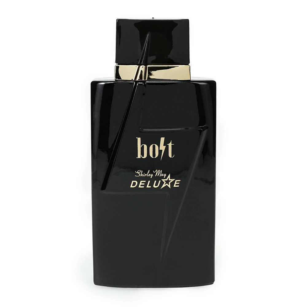 bolt eau de toilette by shirley may deluxe 3.4 fl.oz