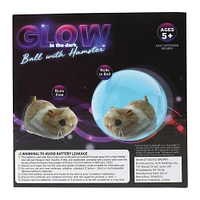 Glow The Dark Rolling Ball Toy With Hamster