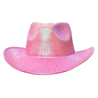 iridescent cowgirl hat