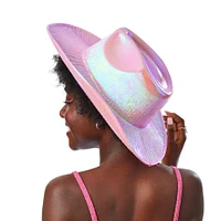 iridescent cowgirl hat